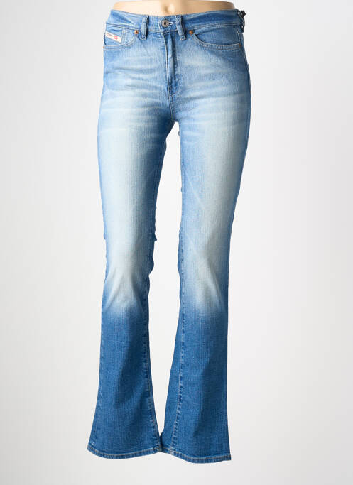 Jean coupe flare stretch taille normale bleu DIESEL femme