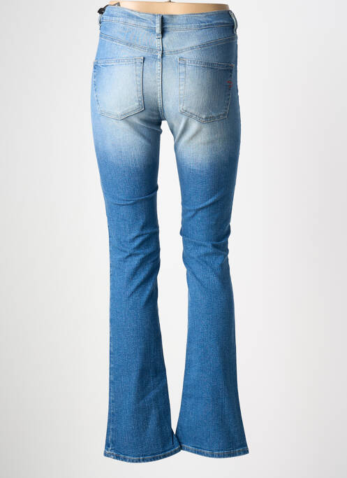 Jean coupe flare stretch taille normale bleu DIESEL femme