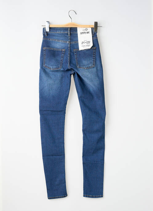 Jeans coupe slim stretch taille normale bleu CHEAP MONDAY femme