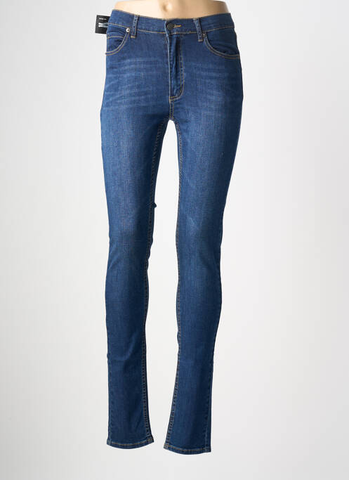 Jeans coupe slim stretch taille normale bleu CHEAP MONDAY femme