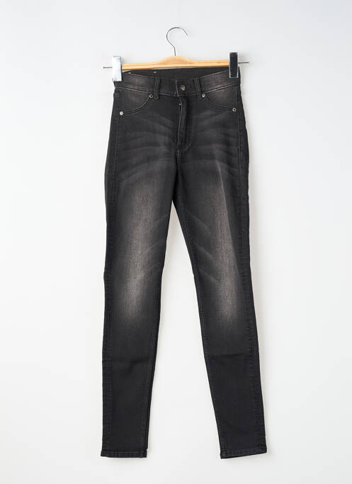 Jeans coupe slim stretch taille normale noir CHEAP MONDAY femme