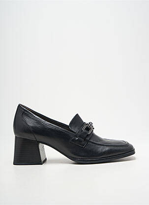 Mocassins carré talon de 4 à 6cm noir CAPRICE femme
