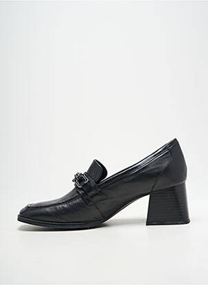 Mocassins carré talon de 4 à 6cm noir CAPRICE femme