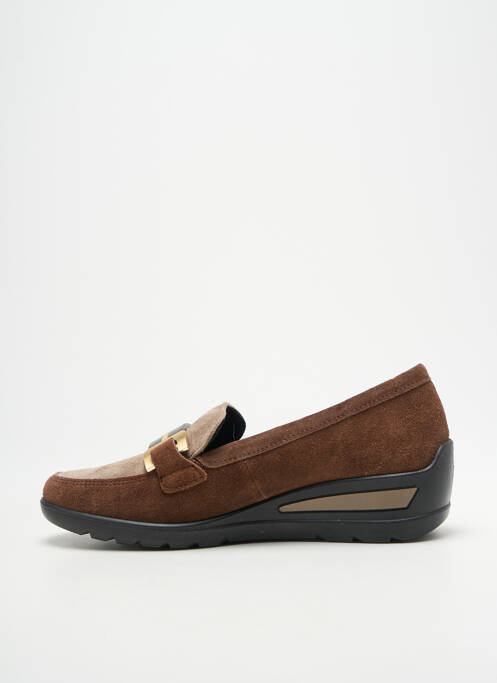 Mocassins marron ARA femme