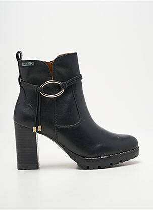 Bottines/boots talon bottier talon de 7 à 9cm noir PIKOLINOS femme
