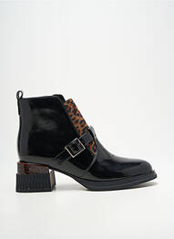 Bottines/boots fourrée talon de 4 à 6cm noir METAMORF'OSE femme