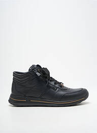 Baskets matière lisse talon plat jusqu'à 3cm noir ARA femme