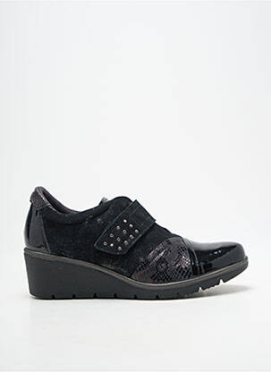 Chaussures de confort talon compensé talon de 4 à 6cm noir ARTIKA SOFT femme