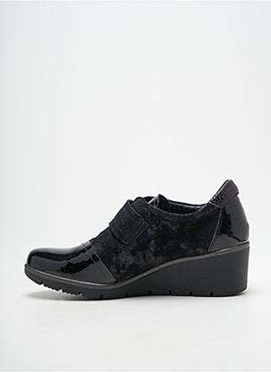 Chaussures de confort talon compensé talon de 4 à 6cm noir ARTIKA SOFT femme