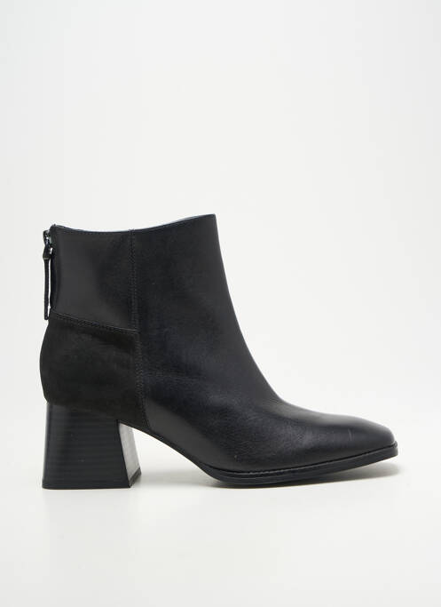 Bottines/boots fourrée talon de 4 à 6cm noir CAPRICE femme