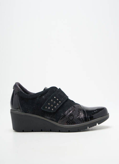 Chaussures de confort talon compensé talon de 4 à 6cm noir ARTIKA SOFT femme