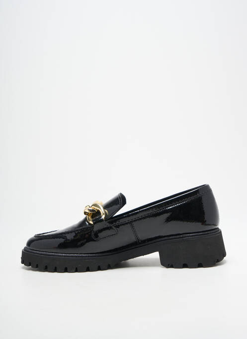 Mocassins matière lisse talon de 4 à 6cm noir ARA femme