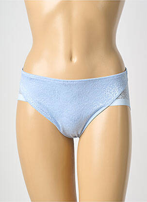 Culotte effet matière satinée bleu PRIMA DONNA femme