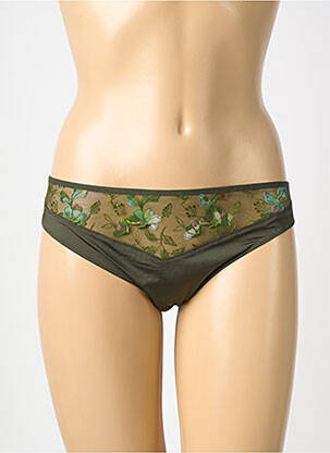 Culotte stretch vert MARIE JO femme