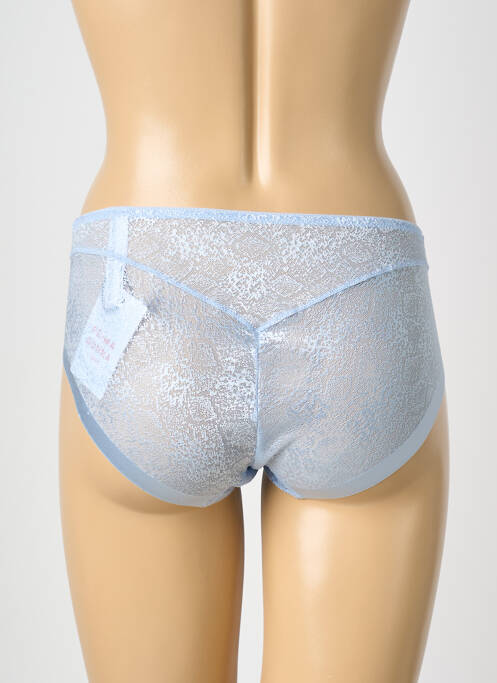 Culotte effet matière satinée bleu PRIMA DONNA femme