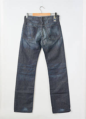 Jeans coupe droite fermeture boutonnée sur le devant taille normale bleu MELTIN'POT homme