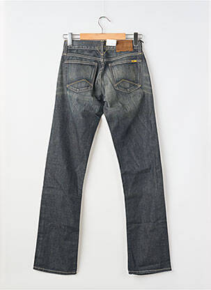 Jeans coupe droite fermeture zippée sous rabat boutonné taille normale gris MELTIN'POT homme