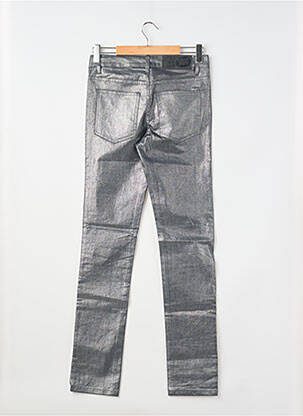 Pantalon droit stretch taille normale gris CHEAP MONDAY femme
