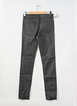 Pantalon slim tissage enduit taille normale noir CHEAP MONDAY femme