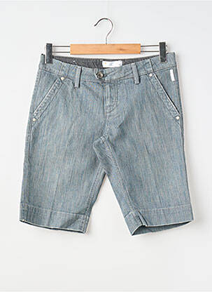 Bermuda stretch taille normale bleu MELTIN'POT homme