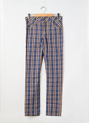 Pantalon droit stretch taille normale bleu CHEAP MONDAY femme