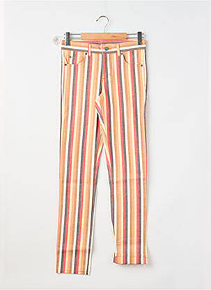 Pantalon slim stretch taille normale orange CHEAP MONDAY femme