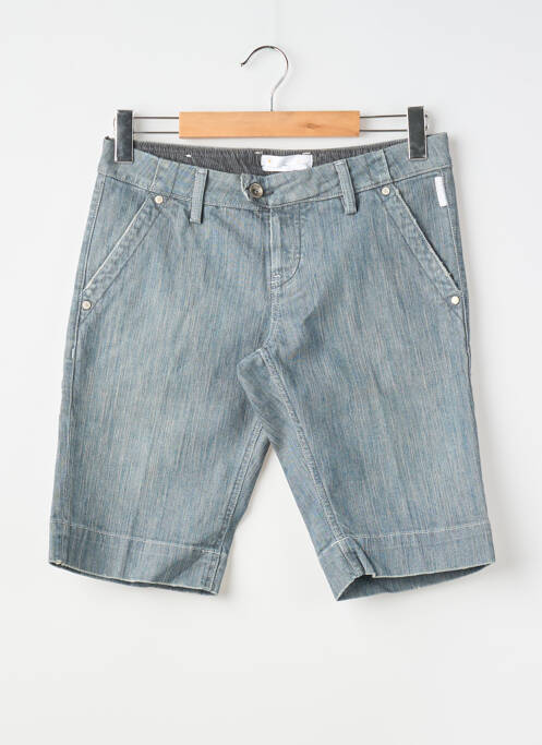 Bermuda stretch taille normale bleu MELTIN'POT homme