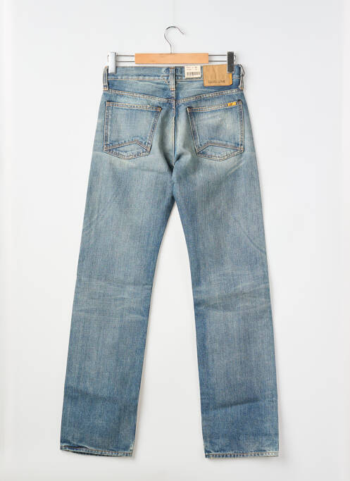 Jeans coupe droite fermeture boutonnée sur le devant taille normale bleu MELTIN'POT homme