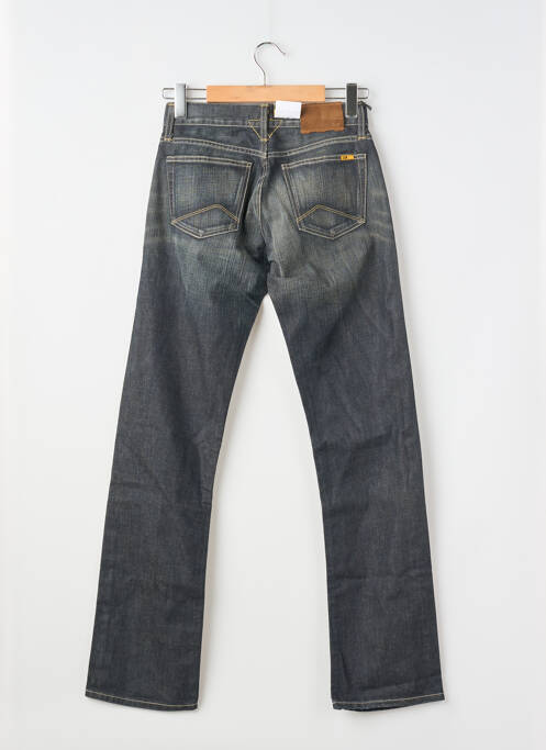 Jeans coupe droite fermeture zippée sous rabat boutonné taille normale gris MELTIN'POT homme