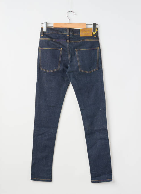 Jeans coupe slim fermeture boutonnée sur le devant taille normale bleu XAGON MAN homme