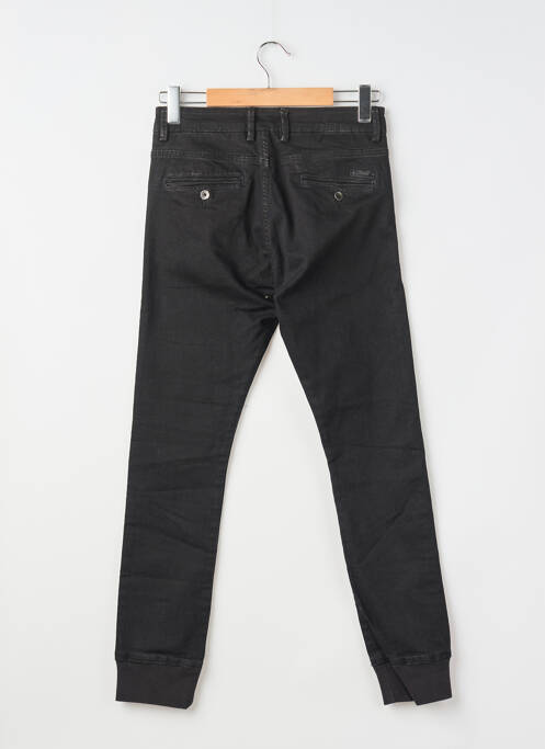 Pantalon chino stretch taille normale noir GAUDI homme
