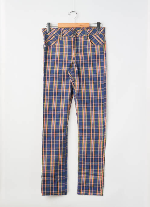 Pantalon droit stretch taille normale bleu CHEAP MONDAY femme