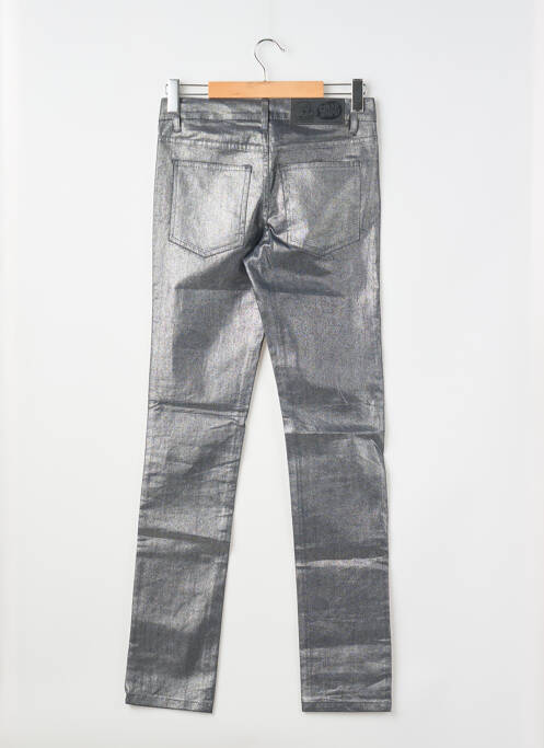 Pantalon droit stretch taille normale gris CHEAP MONDAY femme