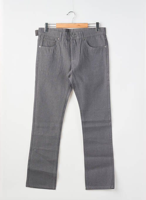 Pantalon droit taille normale taille normale gris CHEAP MONDAY homme