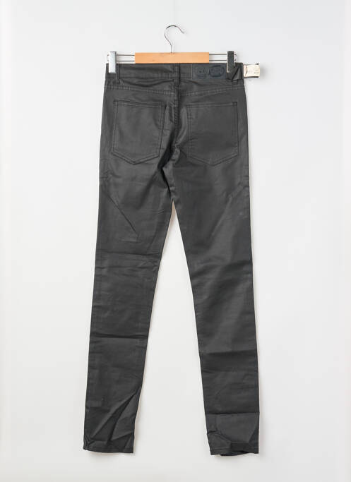 Pantalon slim tissage enduit taille normale noir CHEAP MONDAY femme