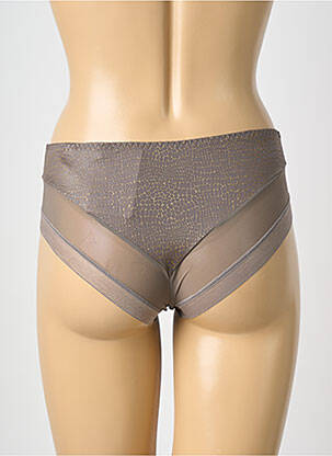 Culotte effet matière satinée marron PRIMADONNA femme