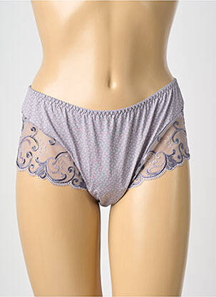 Tanga stretch gris PRIMA DONNA femme