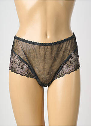 Tanga légère et transparente noir PRIMADONNA femme