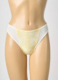 String tissage popeline jaune PRIMADONNA femme