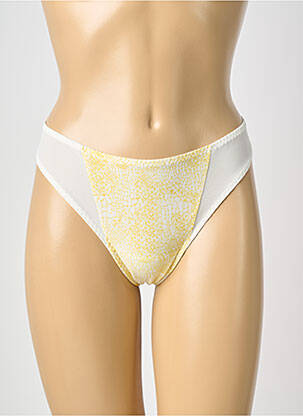 String tissage popeline jaune PRIMADONNA femme