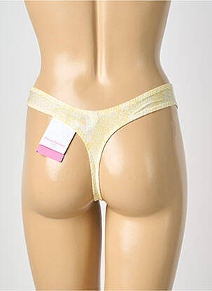 String tissage popeline jaune PRIMADONNA femme