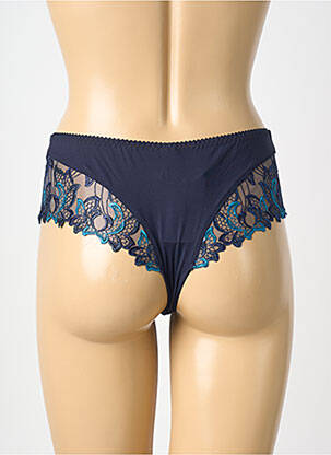 Tanga stretch bleu PRIMADONNA femme