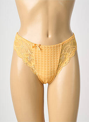 String stretch jaune PRIMA DONNA femme