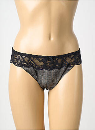 String tissage popeline gris PRIMADONNA femme