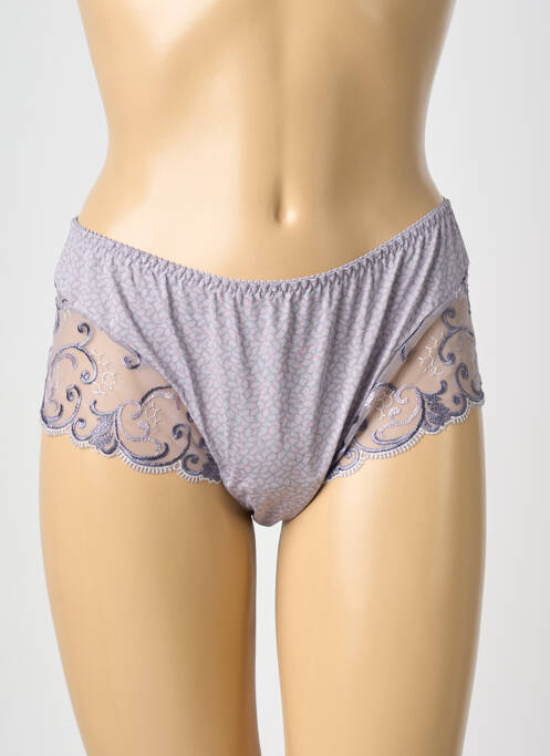 Tanga stretch gris PRIMA DONNA femme