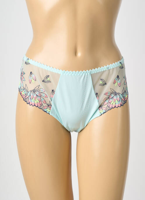 Tanga stretch bleu PRIMA DONNA femme