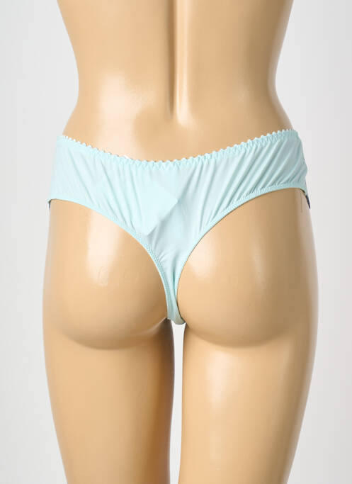 Tanga stretch bleu PRIMA DONNA femme