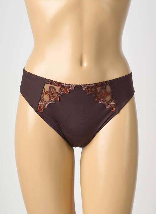 String stretch marron PRIMA DONNA femme