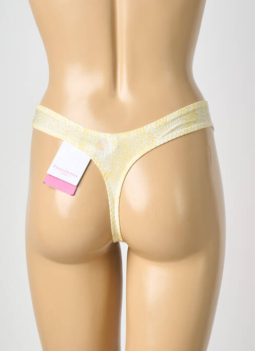 String stretch jaune PRIMA DONNA femme