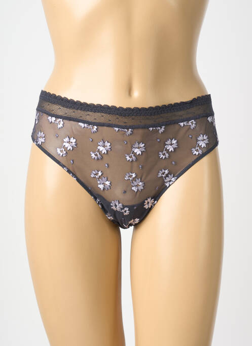 String broderie gris PRIMA DONNA femme